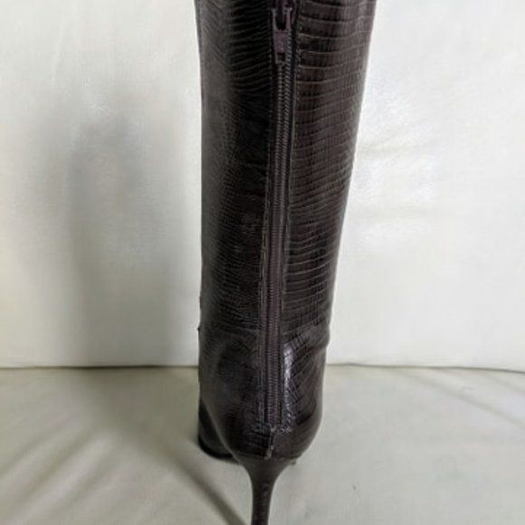 Brown Leather Boots - Picture 2 of 3